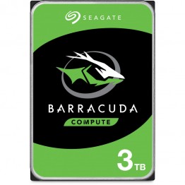 Hard disk Seagate BarraCuda, 3 TB, SATA 3, 256 MB